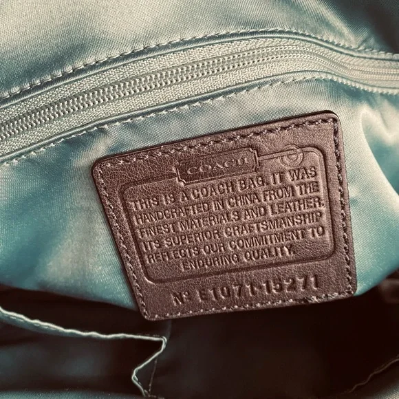 Coach Rare Sadie Exotic Croc Embossed and Suede Large Satchel - Picture 16 of 17